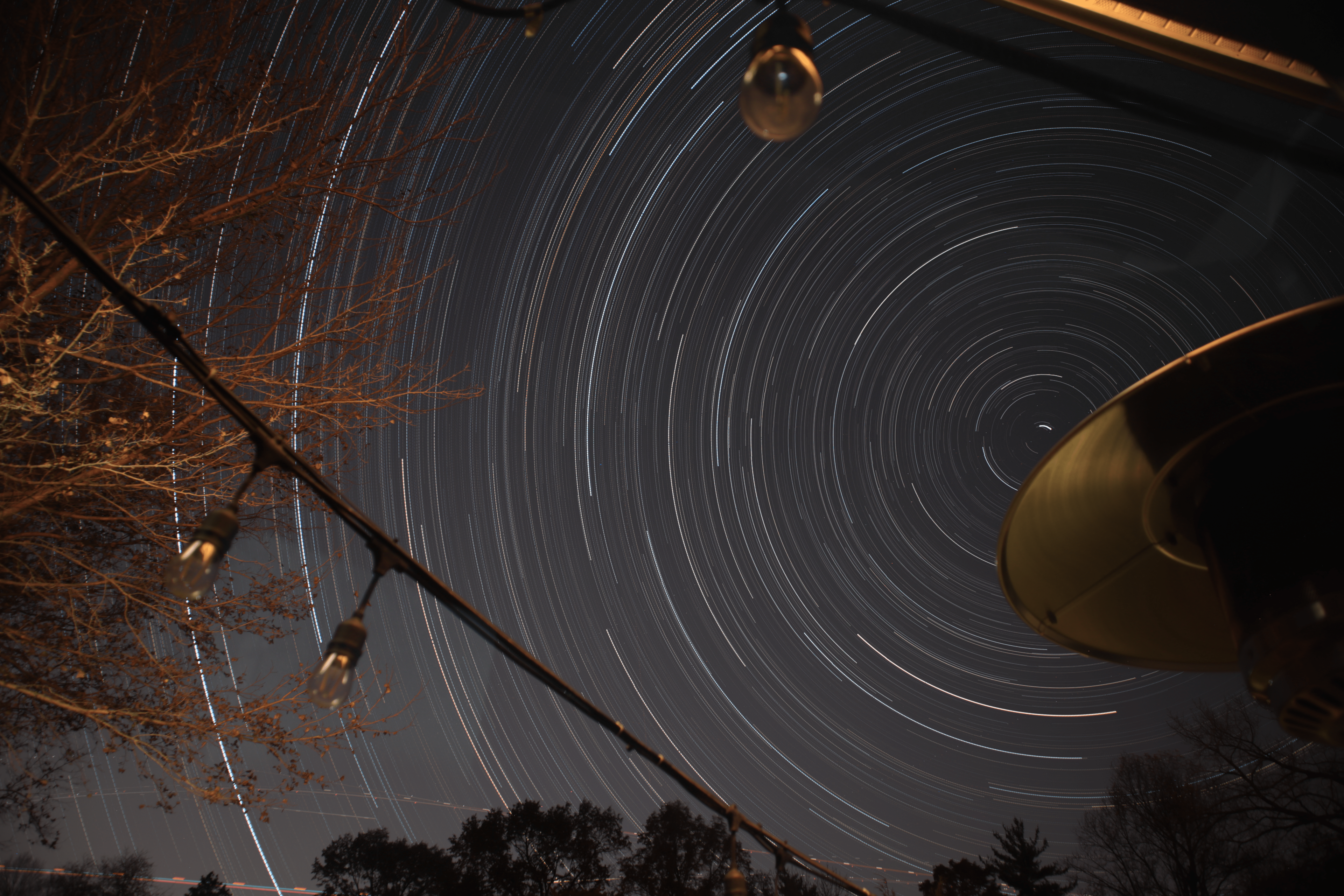 the Earth rotates and looks really cool